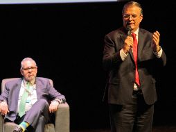 El canciller Marcelo Ebrard durante su visita a Guadalajara a la Cumbre Internacional del Hábitat de América Latina y el Caribe 2022. EL INFORMADOR/A. Camacho