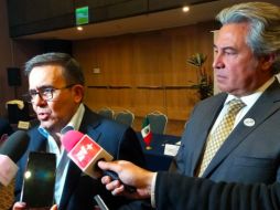 Ildefonso Guajardo Villarreal destacó que es cuestión de soberanía defender los intereses de los mexicanos gracias al T-MEC. EL INFORMADOR/E. Gómez