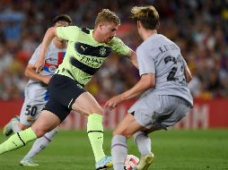 Este duelo amistoso contó con una causa noble, ya que todas las ganancias serán donadas a la Fundación Luzón para la investigación de la ELA (esclerosis lateral amotrófica). AFP/J. LAGO