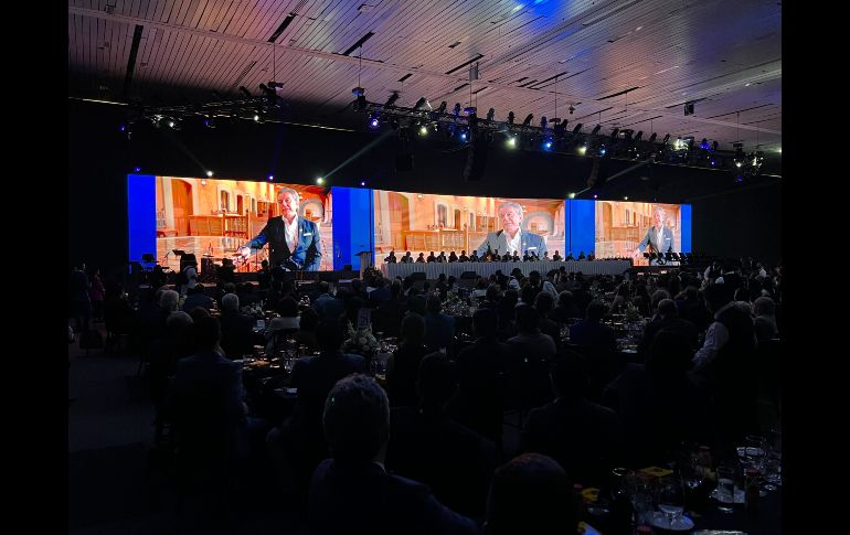 En el marco de la reunión, se guardó un minuto de silencio en memoria del industrial Ignacio Aranguren Castiello. EL INFORMADOR/A. Navarro
