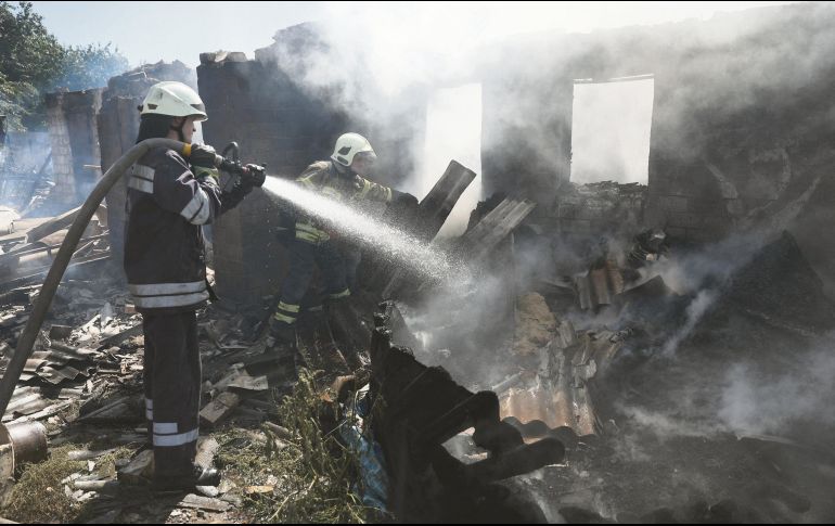 Las regiones de Donetsk y Chaplyne sufrieron los embates del Ejército ruso. AFP