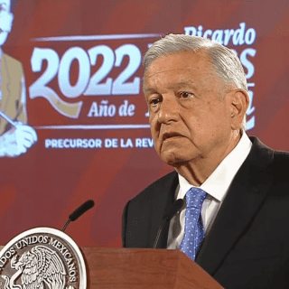 Con voz ronca, López Obrador anuncia informe "Cero impunidad"