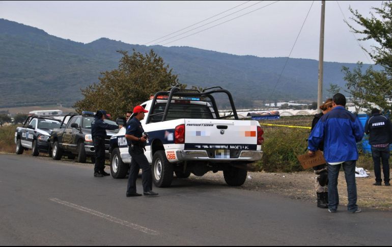 Con este hecho ya suman 31 elementos de las fuerzas del orden de los tres niveles de gobiernos asesinados en lo que va del año en territorio zacatecano. EL INFORMADOR / ARCHIVO