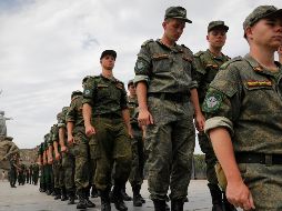 El decreto de Putin no especifica si la expansión se logrará con la ampliación del servicio militar obligatorio. AP/ARCHIVO