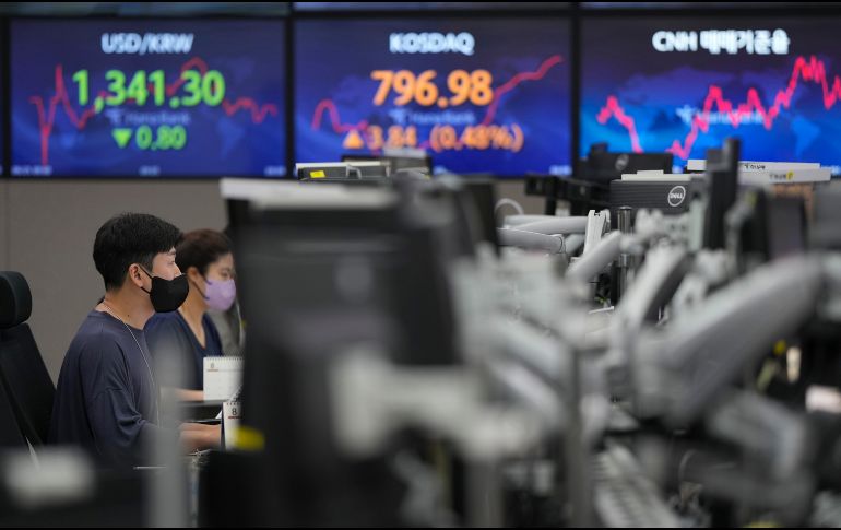 Las tecnológicas recuperaron terreno este jueves, como Amazon, Alphabet o Meta. AP/L. Jin-man