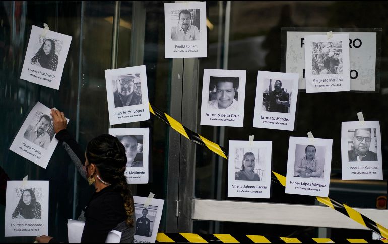 Denuncian que la impunidad es total en los asesinatos de periodistas registrados en México. AP/E. Verdugo