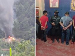 Los sujetos fueron entregados a la policía, pero fueron arrebatados por pobladores enardecidos que se encargaron de lincharlos. ESPECIAL