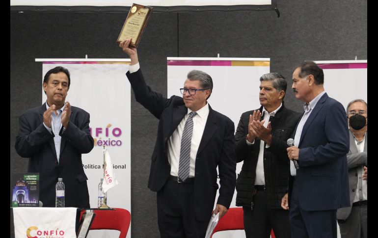 Monreal Ávila advirtió que el triunfo de Morena en el 2024 estaría en riesgo si buscan imponer. EL INFORMADOR / A. Camacho