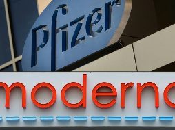 La compañía asegura que la vacuna de sus rivales viola patentes presentadas por Moderna entre 2010 y 2016. AFP / D. Reuter y J. Prezioso