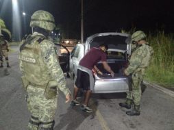 Los agentes paracaidistas se suman como a la estrategia Fuerza Tarea México. ESPECIAL