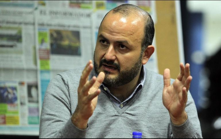 El rector de la UdeG reconoció “por su valentía y compostura” a la rectora del Centro, María Luisa García, así como a Luis León. EL INFORMADOR / ARCHIVO