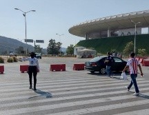 Las autoridades no especificaron cuántos elementos de la Policía Vial en total realizarán el despliegue en el recinto de las Chivas. ESPECIAL