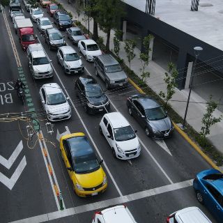 Se registra primer accidente en el carril de BusBici