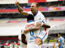 Rodolfo Rotondi abrió el marcador a favor de la Máquina en el Azteca. IMAGO7