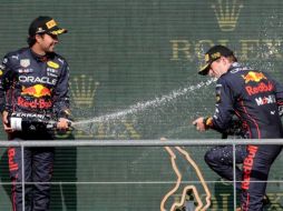 Sergio Pérez actualmente marcha en la tercera posición del Mundial de Pilotos. AP/ARCHIVO