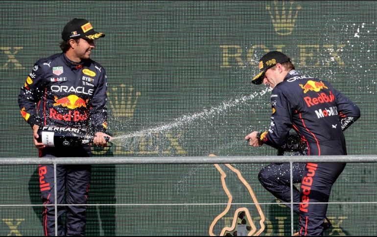 Sergio Pérez actualmente marcha en la tercera posición del Mundial de Pilotos. AP/ARCHIVO
