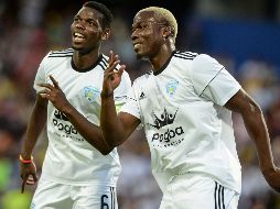 El sorprendente video, que el hermano de Paul Pogba (I) termina con un 