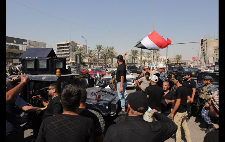 Las fuerzas armadas anunciaron un toque de queda a nivel nacional en respuesta a la violencia. EFE/A. Jalil