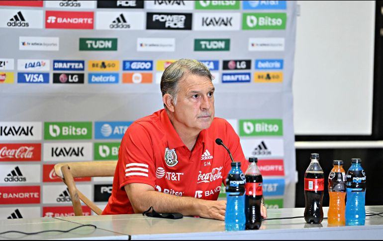 Gerardo Martino tuvo que optar únicamente por jugadores de la Liga MX. IMAGO7