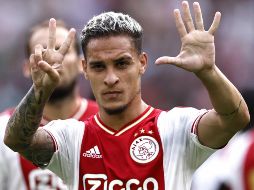 ANTHONY. Con 22 años de edad, este delantero brasileño vestirá su segunda camiseta en el futbol de Europa. EFE / ARCHIVO