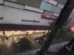 La noche del lunes, la ciudad de Puebla fue azotada por lluvias intensas y vientos de 45 kilómetros. ESPECIAL