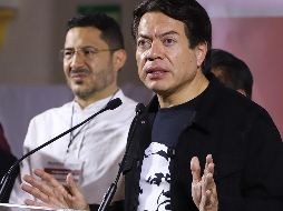 Mario Delgado defendió la labor del Ejército, al sostener que ha cambiado a la par de la transformación del gobierno de la 4T. SUN/B. Fregoso