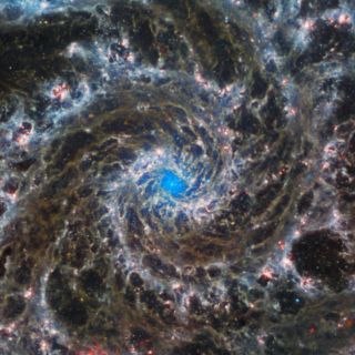 James Webb: Telescopio captura increíbles detalles de la Galaxia Fantasma