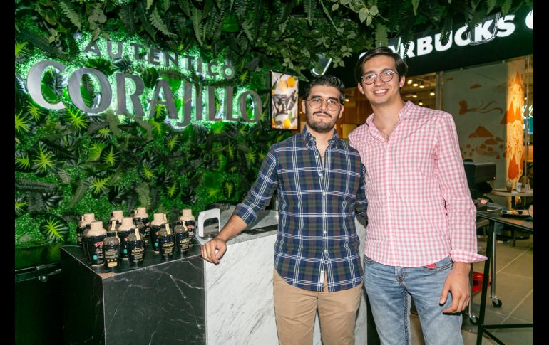 Francisco Aguilar y José Carlos Dávalos. GENTE BIEN JALISCO/Jorge Soltero