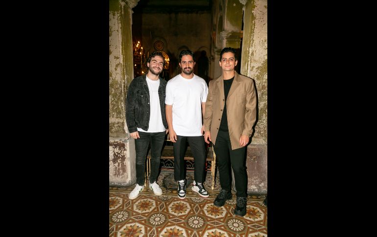 Santiago Zárate, Juan Luis Chalita y Alfredo López. GENTE BIEN JALISCO/Jorge Soltero