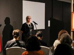 Entre anécdotas y remembranzas, Gabriela Sáenz Carrillo mencionó que “este cuadro de Orozco es el último que resguardaba la familia y ahora se integra al acervo