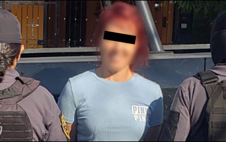 La sospechosa fue identificada como Macalla Lee “K”, de 29 años. ESPECIAL/SSE