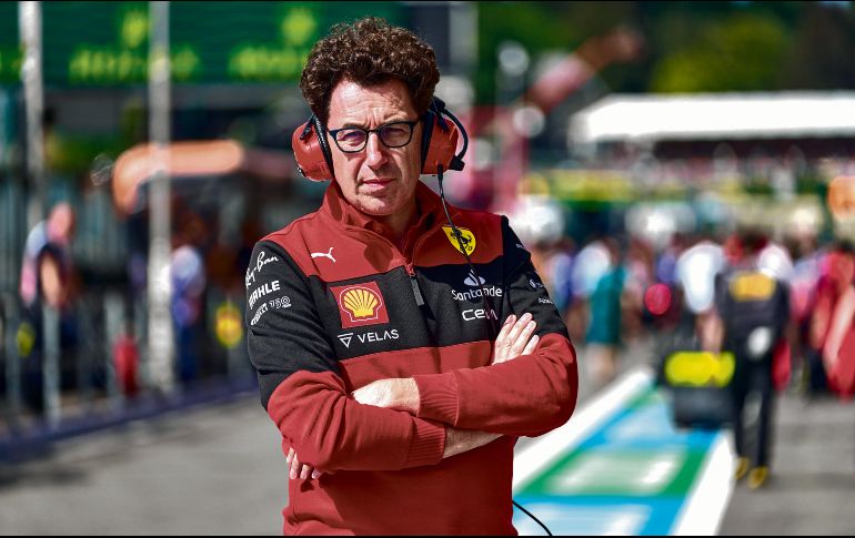 Mattia Binotto, director de la escudería. ESPECIAL/Scuderia Ferrari