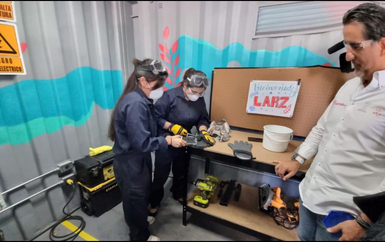 El LARZ se ubica al interior de la Dirección de Capacitación y Oferta Educativa, en el Periférico Norte, Manuel Gómez Morín número 1467. EL INFORMADOR / R. Bobadilla