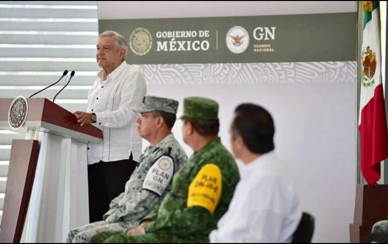 El pasado 31 de agosto, el presidente de la república presentó ante el Senado la iniciativa de anexar a la Guardia Nacional a la Sedena. Foto: El Economista