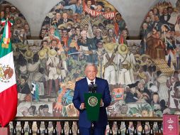 Andrés Manuel López Obrador realizó tres menciones a Jalisco durante su informe. EFE/M. Guzmán
