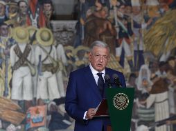 Aunque no hizo mención directa a Jalisco en materia de seguridad, el Presidente destacó la reducción de 29.3% en los delitos del fuero federal. EFE/M. Guzmán