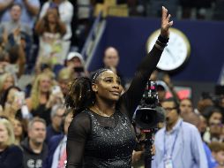Serena Williams se retira de este deporte que le dio tantas alegrías, luego de perder esta noche ante la australiana, Ajla Tomljanović, en tres sets en su último torneo, el US Open 2022. AFP