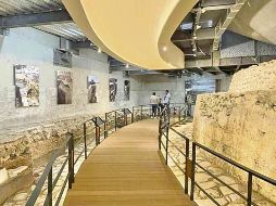 En el museo Prehispánico Subterráneo se pueden observar las ruinas de un adoratorio a Quetzalcóatl. ESPECIAL