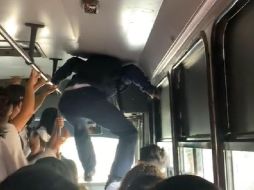 Los comentarios de los internautas no se hicieron esperar y comentaron sobre lo sucedido en el camión. TikTok / @viiicluna