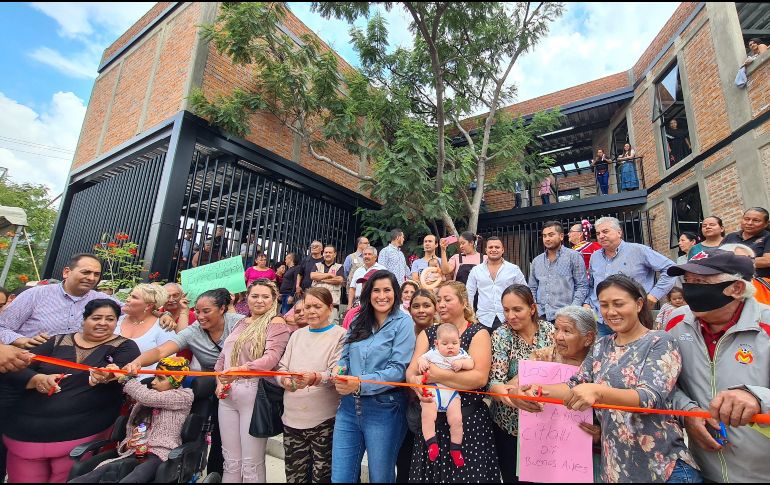 En el acto protocolario, Citlalli Amaya de Luna, presidenta municipal de San Pedro Tlaquepaque, dijo en su mensaje que esta obra –que concluye su segunda etapa, pues la primera inició obras en noviembre de 2019. TWITTER / @CitlalliAmaya