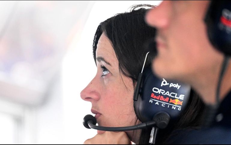 Sobre el tema, Alpha Tauri compartió un mensaje en el que condenó las críticas hacia Hannah Schimtz.  AP/C. BRUNA