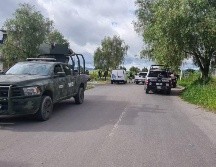 El cadáver fue localizado la mañana de hoy martes en el cruce de las calles Mar Negro y Mar Rojo, en la colonia Villa Fontana Aqua. ESPECIAL /