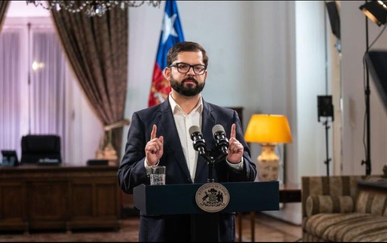 Boric anunció este martes su primer cambio de gabinete. GETTY IMAGES