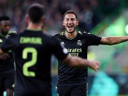 Eden Hazard puso el 3-0 definitivo en un gran partido. EFE/R. PERRY