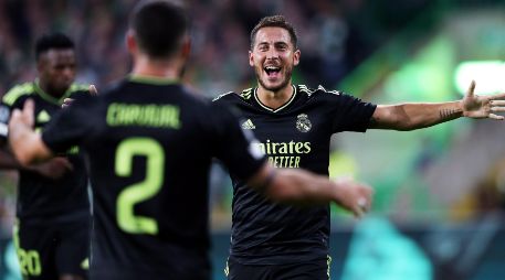 Eden Hazard puso el 3-0 definitivo en un gran partido. EFE/R. PERRY