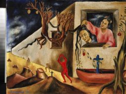 El espectador tendrá la oportunidad de ver personalmente una de las obras más significativas y representativas de María Izquierdo: “Sueño y presentimiento. ”CORTESÍA