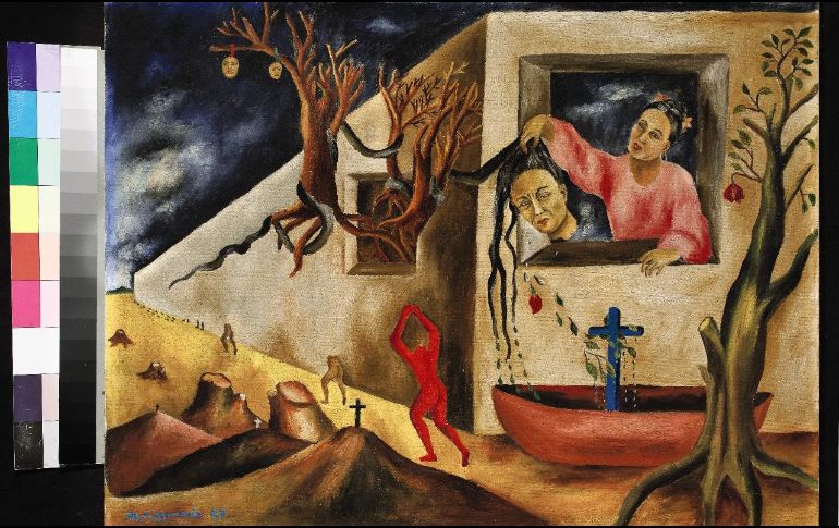 El espectador tendrá la oportunidad de ver personalmente una de las obras más significativas y representativas de María Izquierdo: “Sueño y presentimiento. ”CORTESÍA