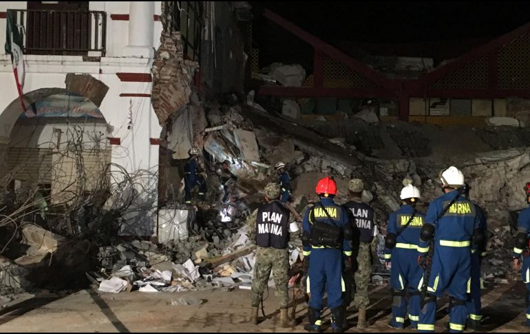 El temblor provocó la caída de inmuebles antiguos y daños en iglesias, principalmente en Oaxaca. Afectó, asimismo, viviendas, escuelas, hospitales, y vías de transporte. NTX / ARCHIVO