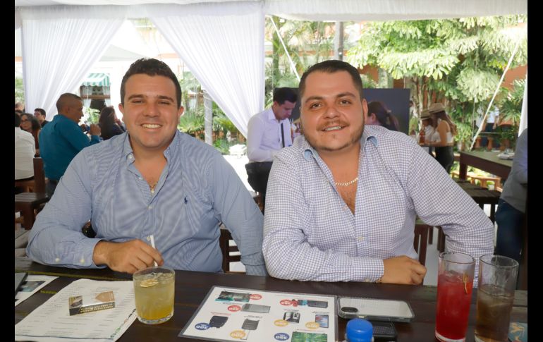 Alfonso Rocha y Raúl Álvarez. GENTE BIEN JALISCO/Claudio Jimeno