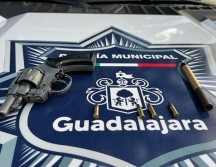 Los elementos de la Policía de Guadalajara los detuvo en la colonia La Esperanza. ESPECIAL / Policía de Guadalajara